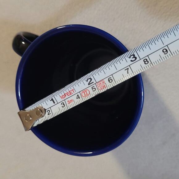 New Butterfly Chokin Savannah Georgia Blue Pottery Gold - Picture 3 of 8